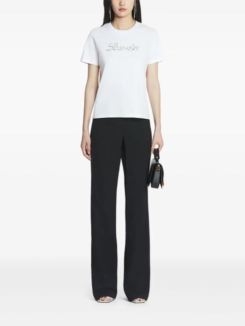 Lanvin belted trousers - Black