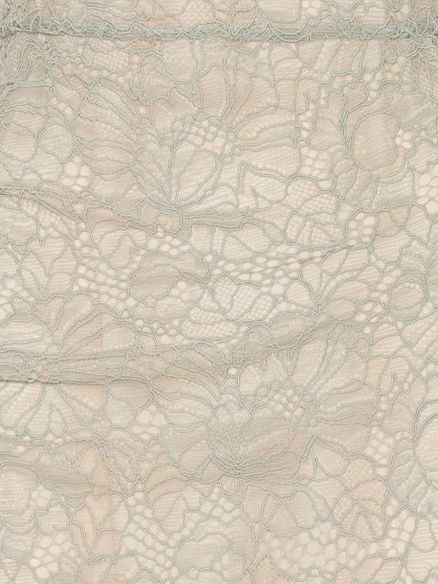 ROTATE BIRGER CHRISTENSEN lace-detail midi dress - Neutrals