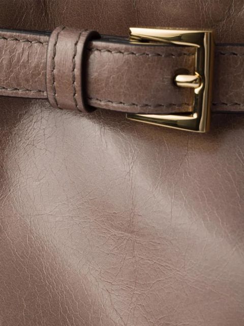 Prada Bonnie leather tote bag - Brown
