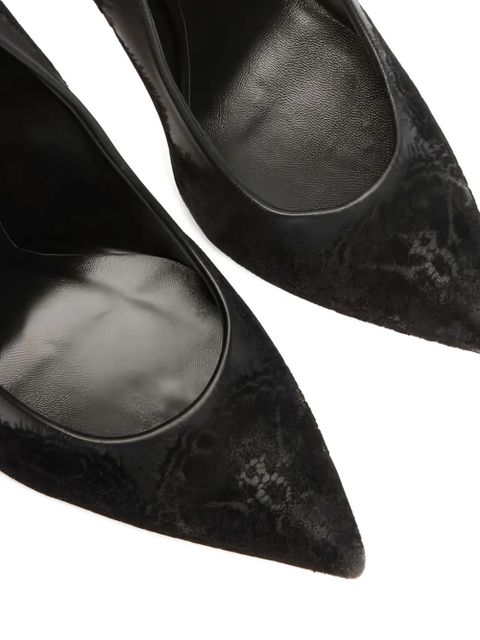 Casadei 120mm Blade Lingerie heeled pumps - Black