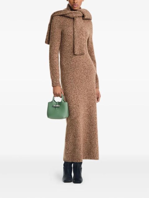 Longchamp Le Roseau XS leather mini bag - Green - zdjęcie produktu nr 2