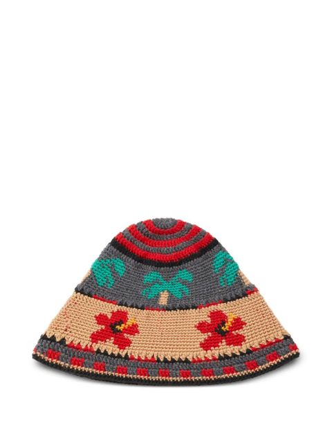 Alanui Hibiscus Bloom beanie - Multicolour - zdjęcie produktu nr 1
