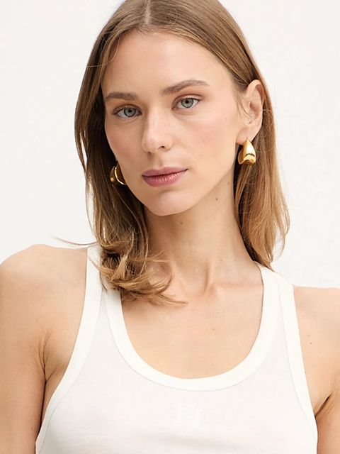 Elisabetta Franchi top z dodatkiem wełny