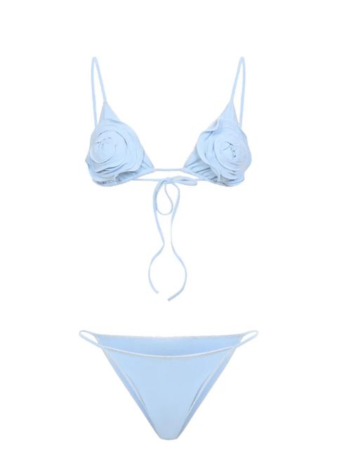 La Reveche floral-appliqué bikini - Blue - zdjęcie produktu nr 1