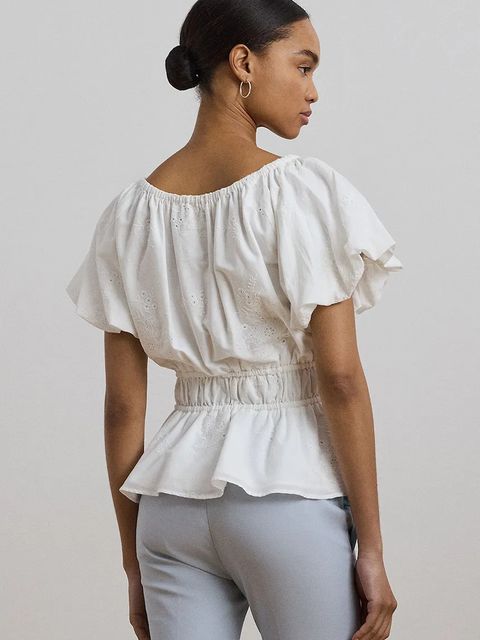 Lauren Ralph Lauren bluzka bawełniana