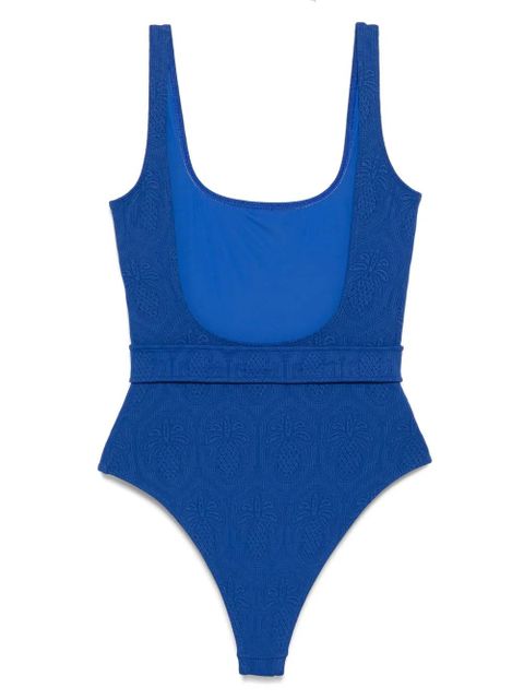 FARM Rio Matelasse one-piece - Blue - zdjęcie produktu nr 2