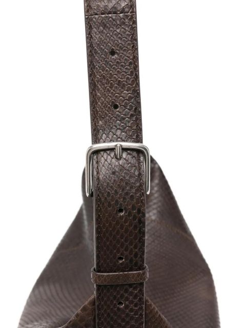 The Row leather tote bag - Brown - zdjęcie produktu nr 2