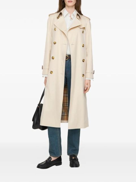 Burberry long tropical gabardine Waterloo trench coat - Neutrals - zdjęcie produktu nr 2