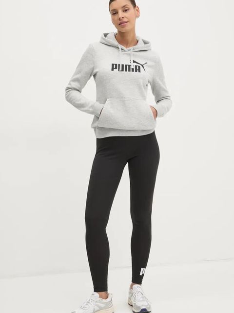 Puma legginsy damskie kolor czarny z nadrukiem 682426