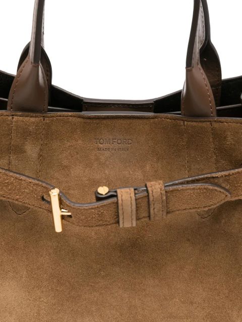 TOM FORD small Audrey tote bag - Brown