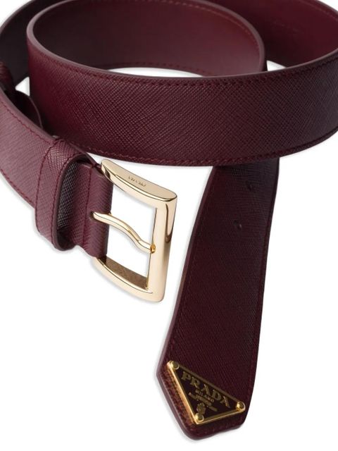 Prada Saffiano leather belt - Red - zdjęcie produktu nr 2