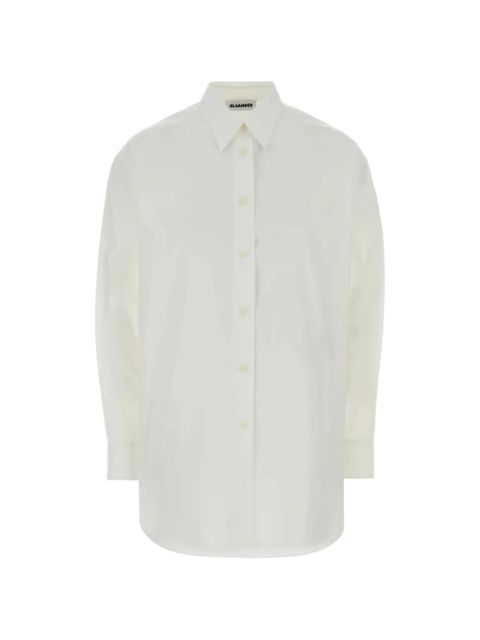 Jil Sander long-sleeve shirt - White - zdjęcie produktu nr 1