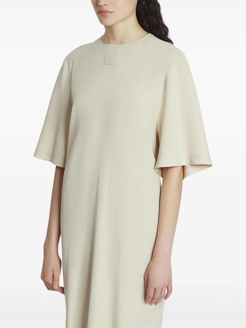 Lanvin satin dress - White