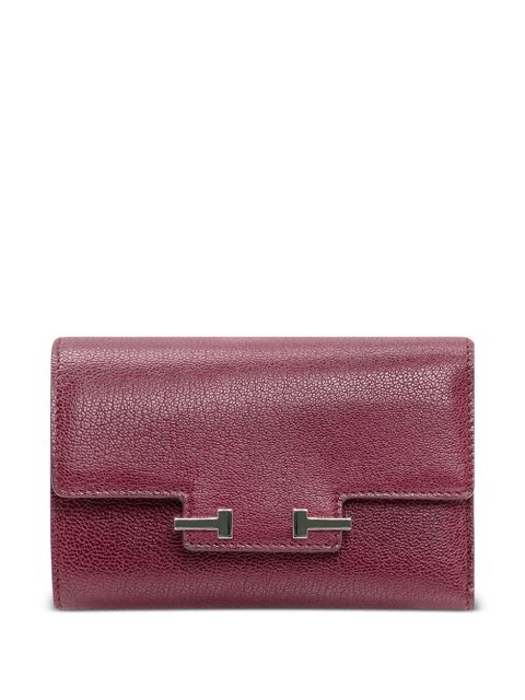 TOM FORD Grain compact wallet - Purple - zdjęcie produktu nr 1