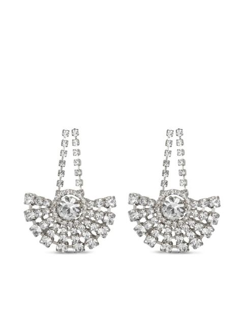 Jennifer Behr crystal velma earrings - Silver - zdjęcie produktu nr 1