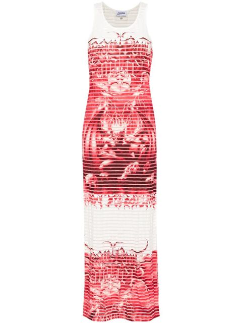 Jean Paul Gaultier The Red Diablo maxi dress - White - zdjęcie produktu nr 1