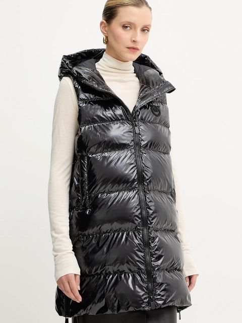 Pinko bezrękawnik kolor czarny zimowy 103825 A2P7 - zdjęcie produktu nr 1