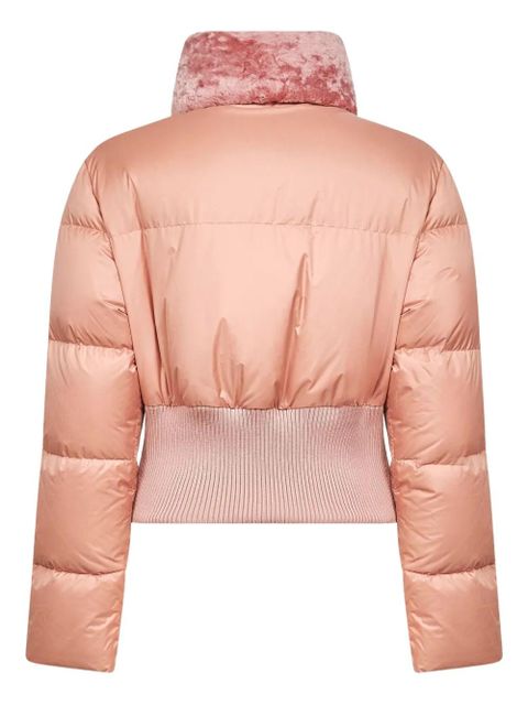 FENDI quilted shearling-collar jacket - Pink - zdjęcie produktu nr 2