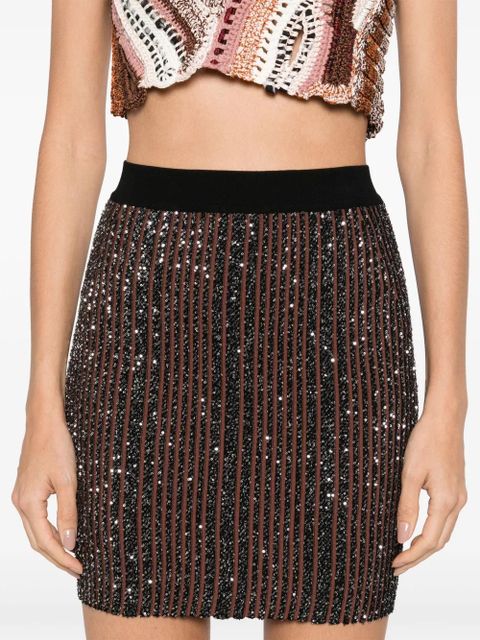 Missoni sequined mini skirt - Black