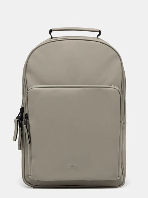 Rains plecak Book Daypack Large W3 kolor zielony duży gładki 13680