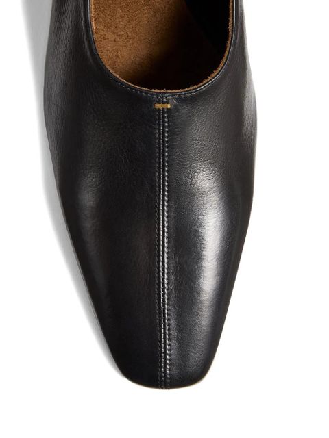 KHAITE 50mm Cecilia square-pointed toe pumps - Black - zdjęcie produktu nr 2