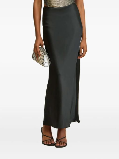 Cult Gaia Chantel bias-cut maxi skirt - Black - zdjęcie produktu nr 1