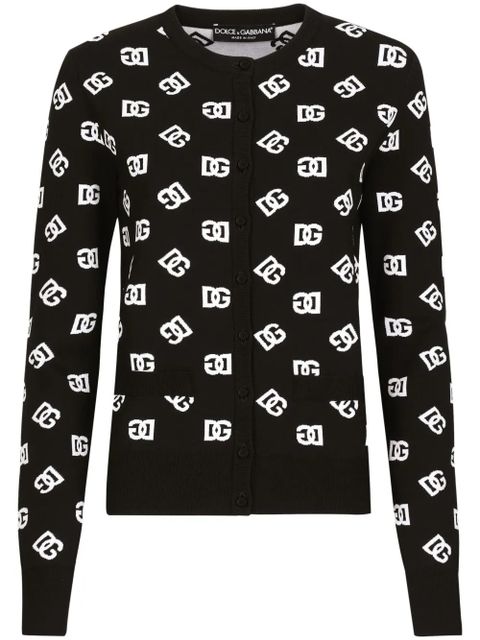Dolce & Gabbana DG logo cardigan - Black - zdjęcie produktu nr 1
