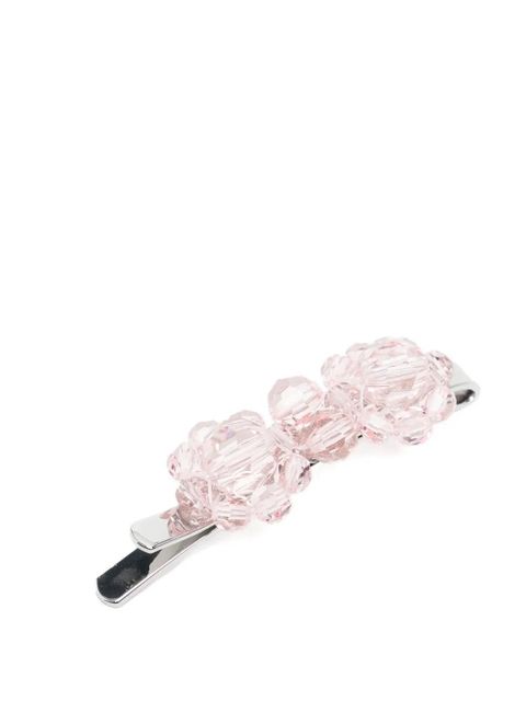 Simone Rocha crystal-embellished hairclip - Pink - zdjęcie produktu nr 2