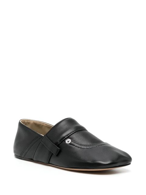 LOEWE pocket-design flat loafers - Black - zdjęcie produktu nr 2