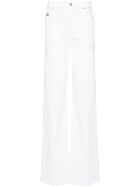 Alexander McQueen logo-plaque jeans - White - zdjęcie produktu nr 1