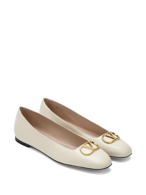 Valentino Garavani VLogo ballet flats - Neutrals - zdjęcie produktu nr 2