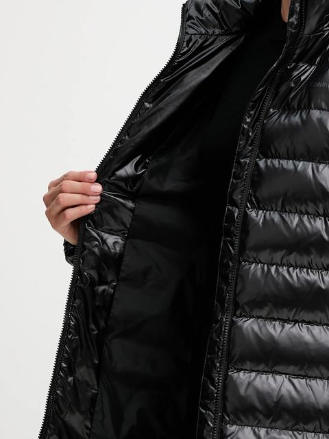 Calvin Klein kurtka kolor czarny zimowa LV044D542G