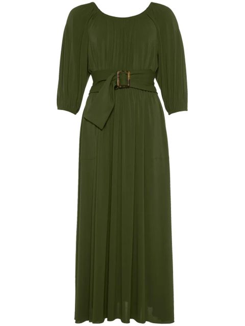 ERES Gabriella belted maxi dress - Green - zdjęcie produktu nr 1