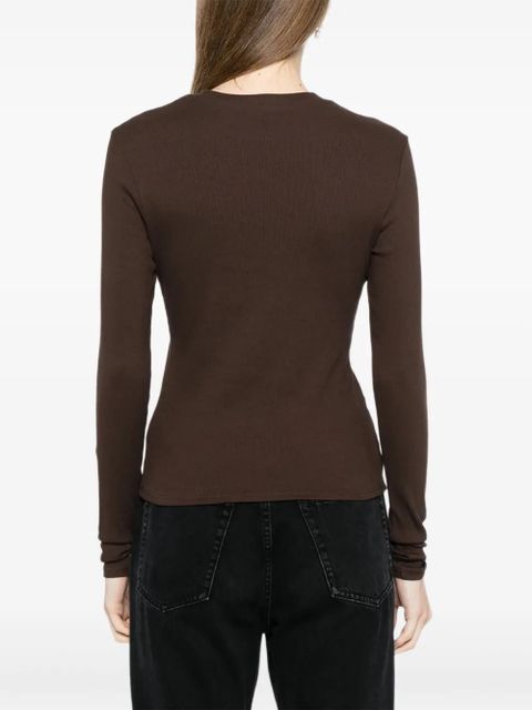 Reformation Davy T-shirt - Brown