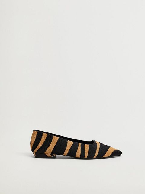 Mango - Baleriny skórzane HOLD - zdjęcie produktu nr 1