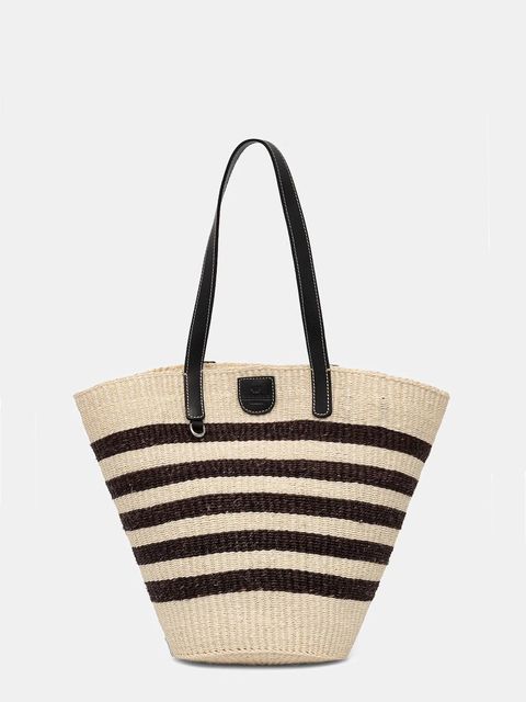 Weekend Max Mara torba plażowa damska pleciona AGENNAIO - zdjęcie produktu nr 1