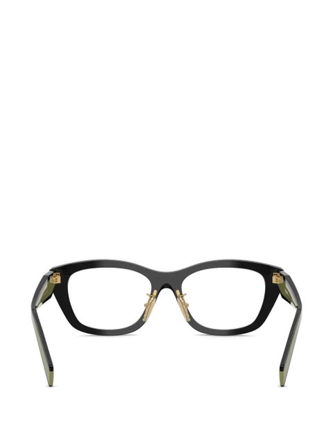Prada Eyewear rectangle-frame glasses - Black
