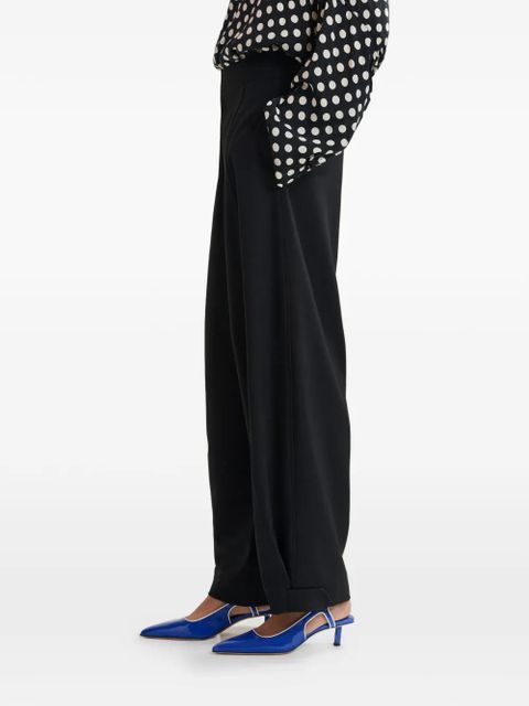 Essentiel Antwerp barrel-leg pleated trousers - Black