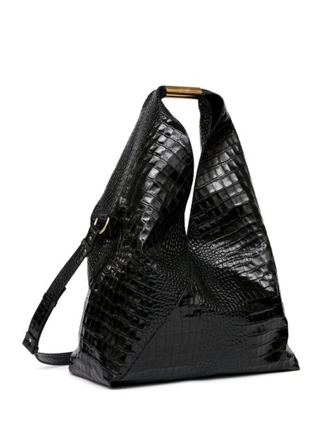 MM6 Maison Margiela large Japanese shoulder bag - Black