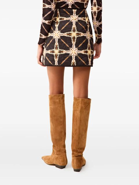 Marie Oliver Orca mini skirt - Brown