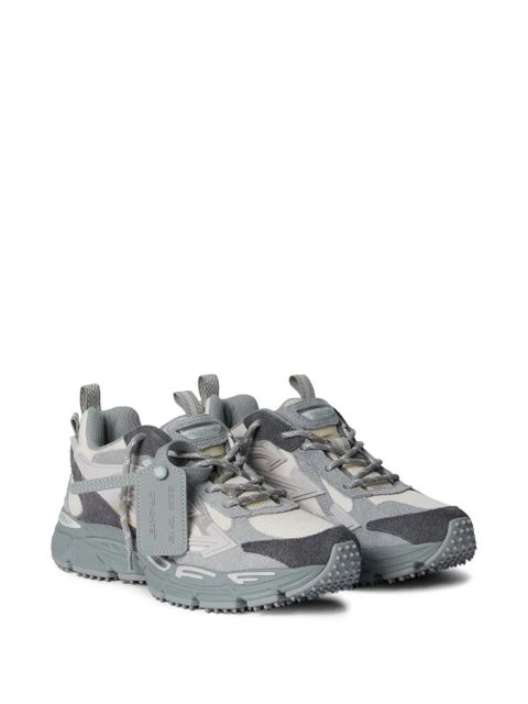 Off-White Be Righ suede lace-up sneakers - Grey