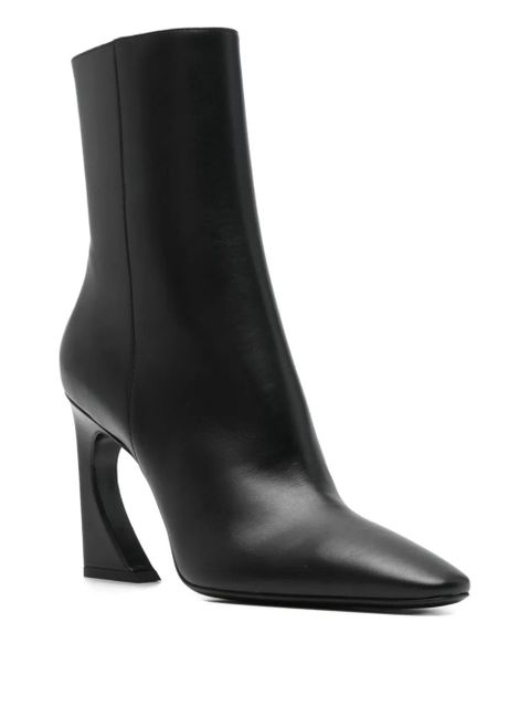 FENDI Arco point-toe ankle boots - Black - zdjęcie produktu nr 2