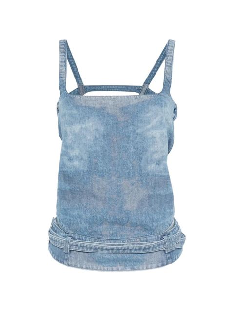 Diesel square neck top - Blue - zdjęcie produktu nr 1