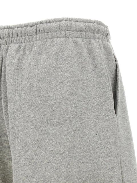 The Attico grey drawstring shorts