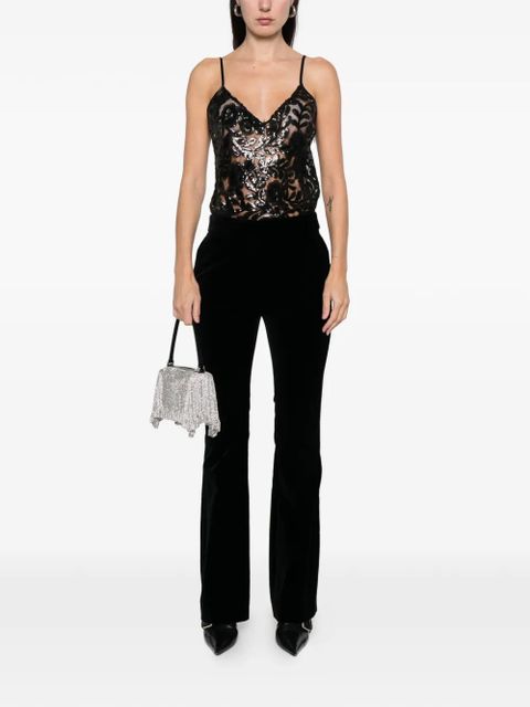 Golden Goose sequin v-neck top - Black - zdjęcie produktu nr 2