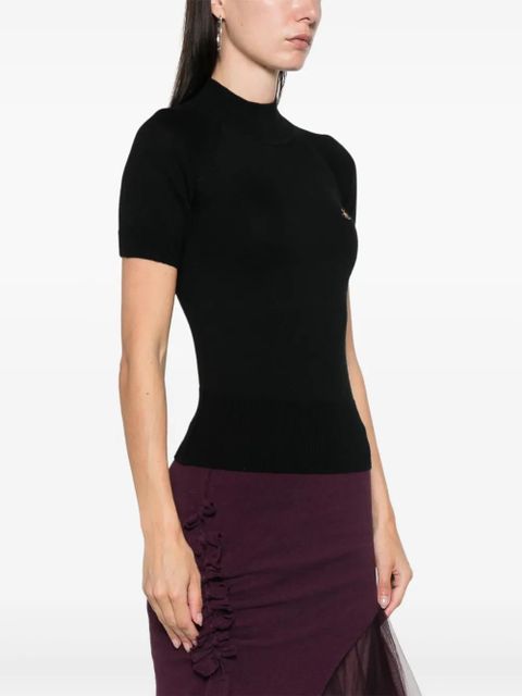 Vivienne Westwood Bea mock-neck top - Black