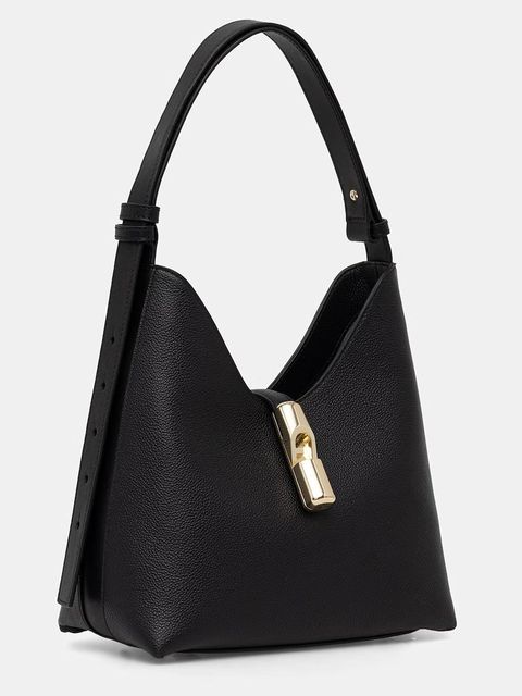 Furla torebka damska skórzana Goccia S Hobo - zdjęcie produktu nr 1