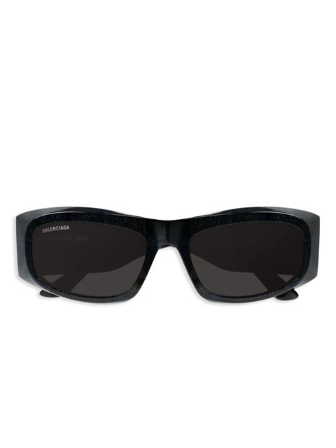 Balenciaga Eyewear angular-frame sunglasses - Black - zdjęcie produktu nr 1