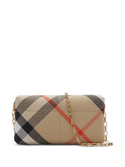 Burberry Check-pattern mini bag - Neutrals
