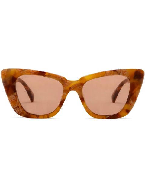 Max Mara Eyewear Glimpse 5 sunglasses - Brown - zdjęcie produktu nr 1
